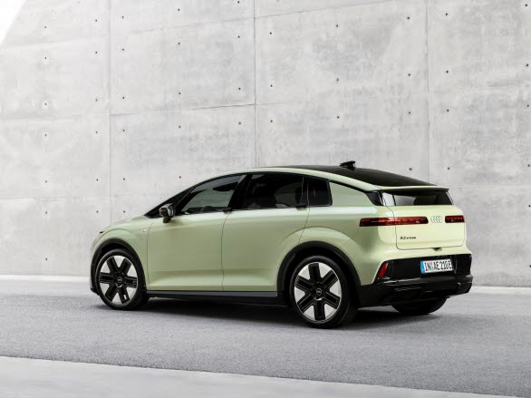 Premiär för eldrivna Audi A2 e-tron. Säljstart i september, marknadsintroduktion i december.