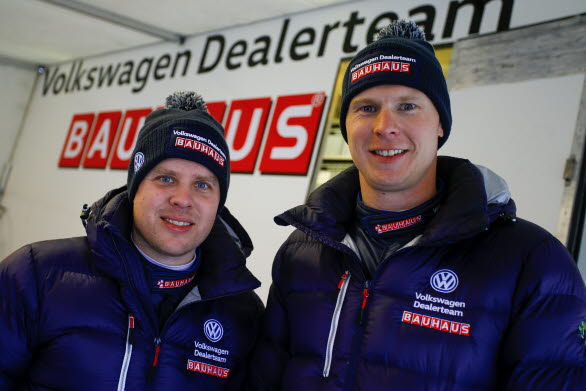 Stig Rune Skjaermoen och Johan Kristoffersson kan nu titulera sig svenska mästare i rally-sprint efter segern i Sundsvall.
