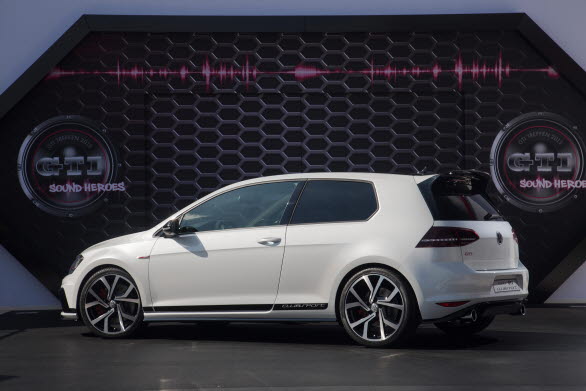 Under 2016 fyller Golf GTI 40 år. Konceptbilen Golf GTI Clubsport ger en hint om nästa års jubileumsmodell.  