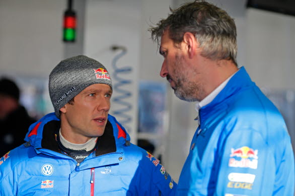 Sébastien Ogier var kritisk före Rally Sweden men dest mer nöjd när det verkligen blev en vintrig tävling.