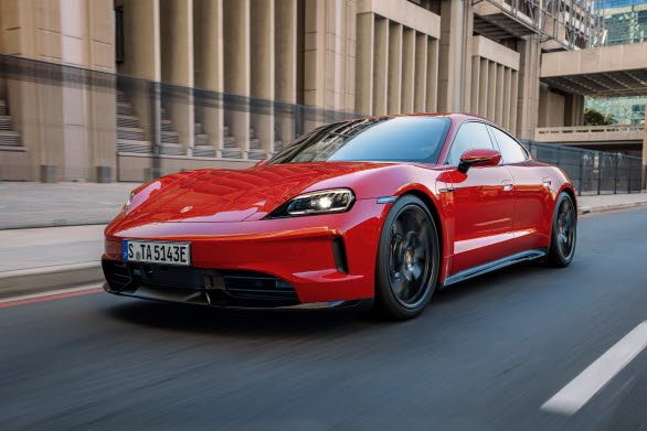 Taycan GTS med E-Shift