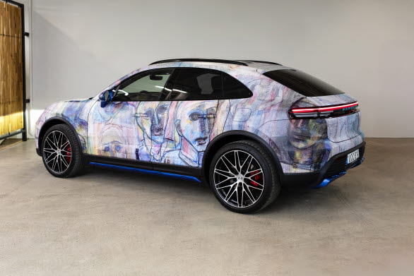 Porsche Macan Art Car