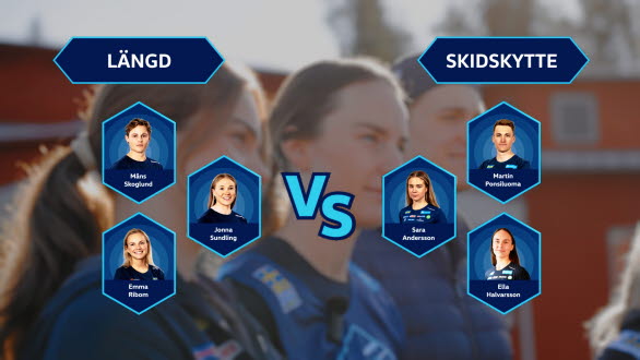 Deltagarna i Skidduellen.