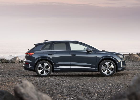 Uppdaterade Audi Q4 e-tron