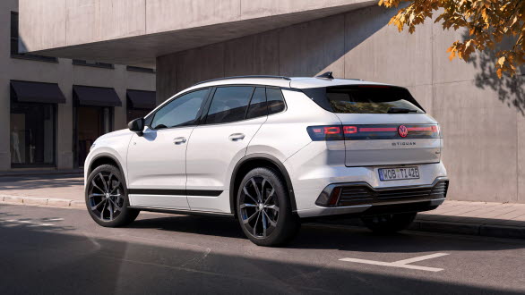 För Tiguan R-Line ligger fokus på ett mer sportigt uttryck.