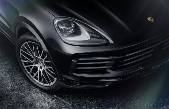 Cayenne Platinum Edition-modellerna är bland annat utrustade med LED-strålkastare inkl. Porsche Dynamic Light System (PDLS)