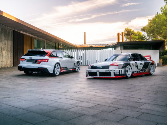 Nya Audi RS 6 Avant GT  och Audi 90 quattro IMSA GTO
