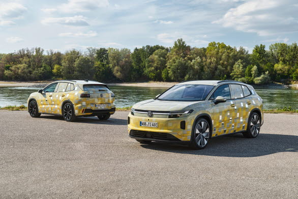Nya ID. Tiguan i kamouflerad version.