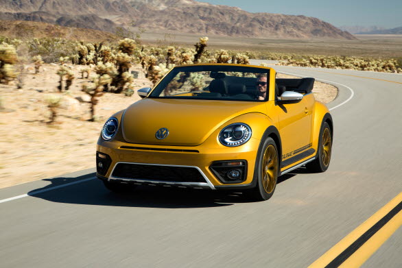 Beetle Dune erbjuds även som cabriolet.
