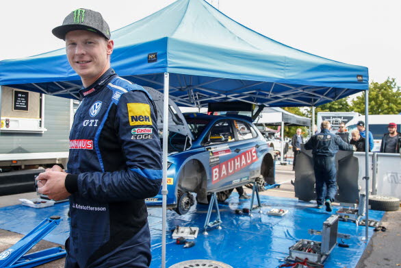 East Sweden Rally visade sig bli en rejäl utmaning för Johan Kristoffersson.