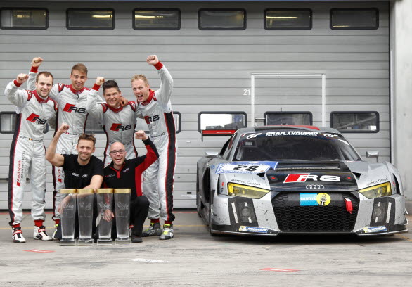 Audi R8 LMS Team WRT m Edward Sandström