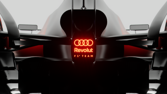 Audi Revolut F1 Team tillkännager det officiella namet och logotypen.  Den globala presentationen sker i Berlin den 20 januari 2026