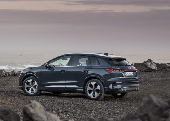Uppdaterade Audi Q4 e-tron