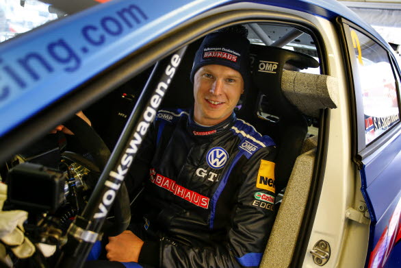 Johan Kristoffersson kommer från seger i Bergslagsrallyt till kampen om SM-guld i rallysprint.
