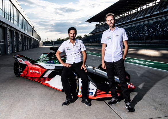 Lucas di Grassi och René Rast kör Formel E för Audi Sport ABT Schaeffler 2021