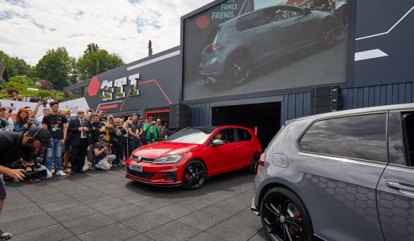 Världspremiären gick av stapeln på GTI-träffen vid Wörthersee.