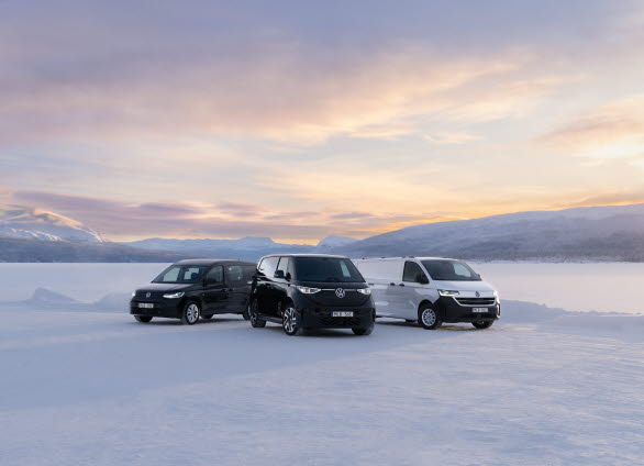 Caddy Cargo, ID. Buzz Cargo och Transporter är framgångsrika modeller på svenska marknaden. Alla går dessutom att utrustas med det populära tillvalet 4MOTION fyrhjulsdrift.