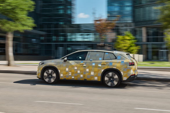 Nya ID. Tiguan i kamouflerad version.