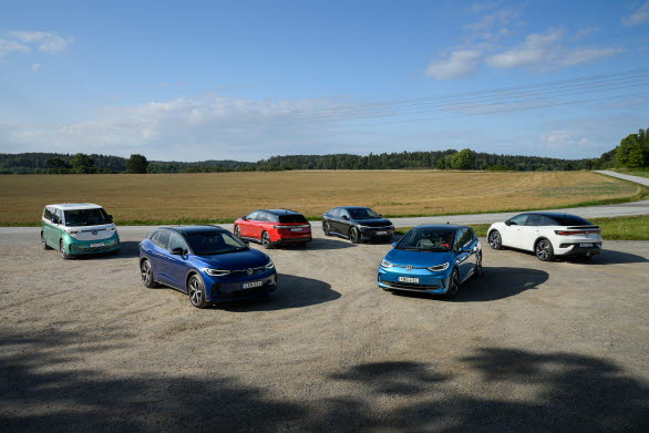 Volkswagen har hittills i år registrerat 58 procent fler elbilar än samma period förra året.