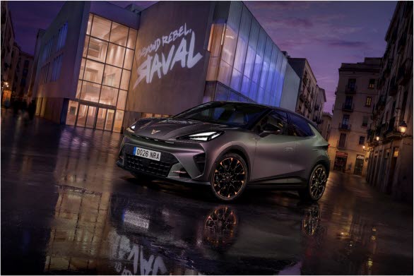 CUPRA Raval 2026 världspremiär.