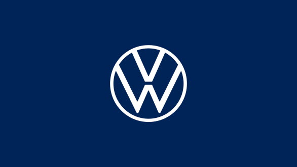 Volkswagens nya logotype