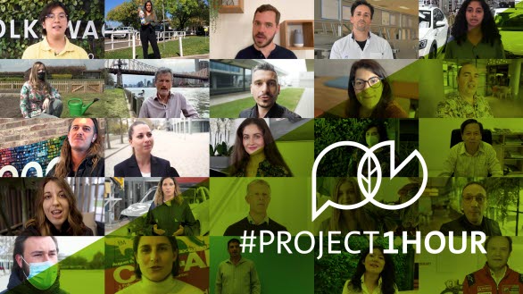 Tillsammans - för ett bättre klimatskydd #Project1Hour.