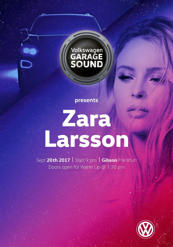 Zara Larsson i samarbete med Volkswagen