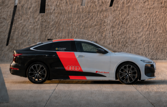 Pontus Lamberg, Audi Sverige, och Adam Nanne ställer upp i Swedish Electric Car Championship som startar den 30 juni. I år kör de sträckan Ystad-Haparanda i en A6 Sportback e-tron performance.