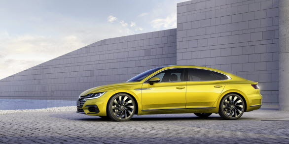 Volkswagen Arteon är en femdörrars Gran Turismo-modell som positionerats närmast ovanför Passat. Den femsitsiga bilen kombinerar en coupés sportiga elegans med flexibilitet och generösa utrymmen. 