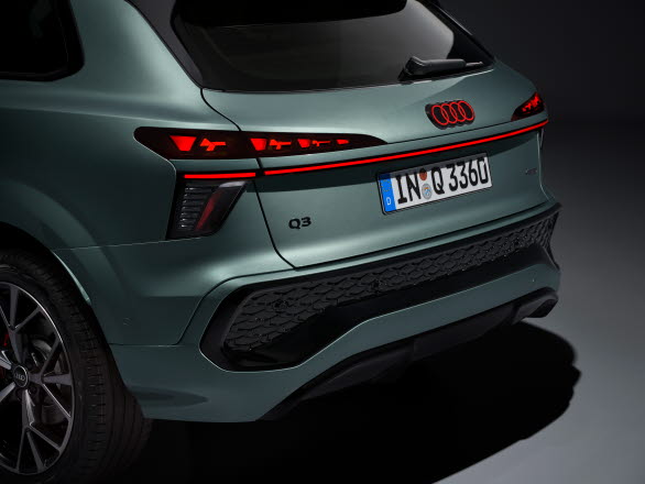 OLED-bakljus som tillval i tredje generationen Audi Q3
