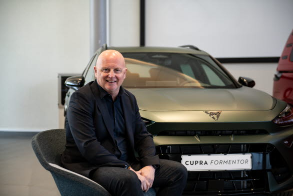 Per Brinkenberg, märkeschef CUPRA Sverige.