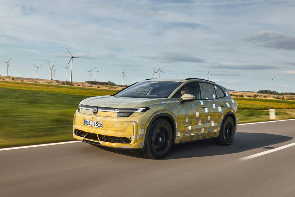 Nya ID. Tiguan i kamouflerad version.