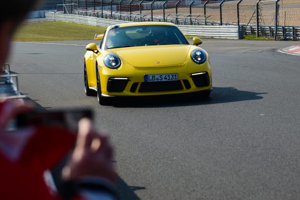 Nya 911 GT3 sätter en bästa varvtid på Nordslingan som är 12,3 sekunder snabbare än föregångarens.