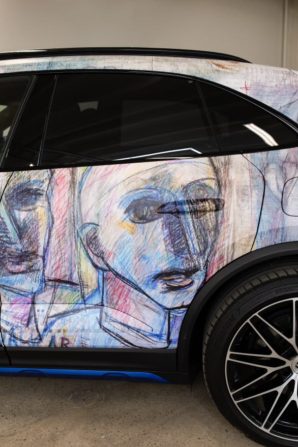 Porsche Macan Art Car