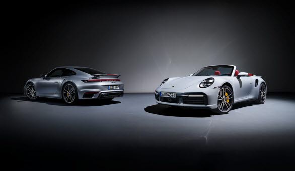 Nya Porsche 911 Turbo S och 911 Turbo S Cabriolet