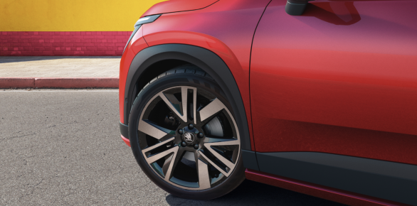 Nya sportiga 19-tums fälgar på nya Škoda Epiq Sportline