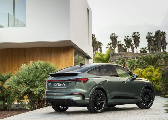 Uppdaterade Audi Q4 Sportback e-tron